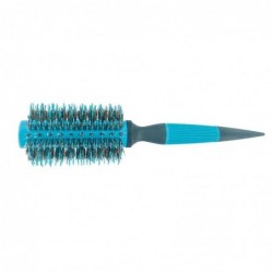 BROSSE RONDE TURQUOISE 28MM